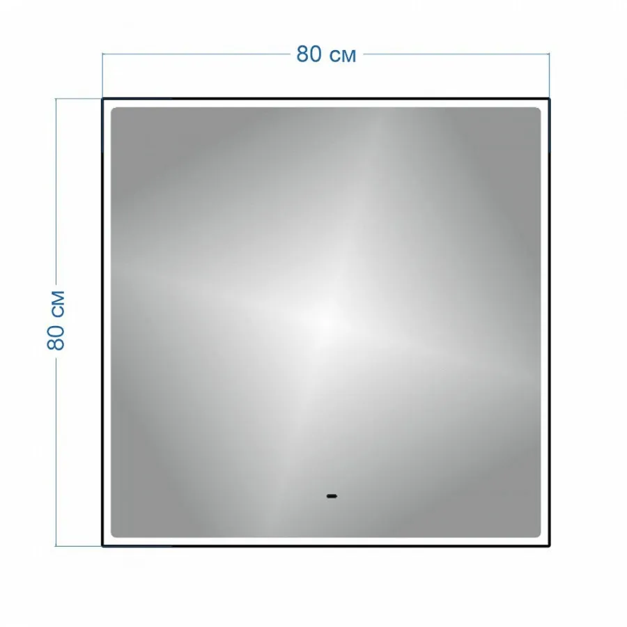 Зеркало Maretti Umbria UM148080P33EL 80x80 см