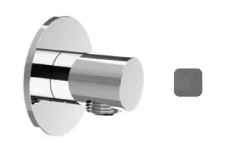 Шланговое подсоединение Almar Showers Accessories, Gun Metal Brushed PVD (E095040.GM)