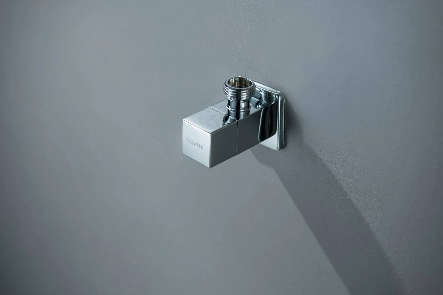 Угловой переходник AQUATEK, хром AQ2453CR