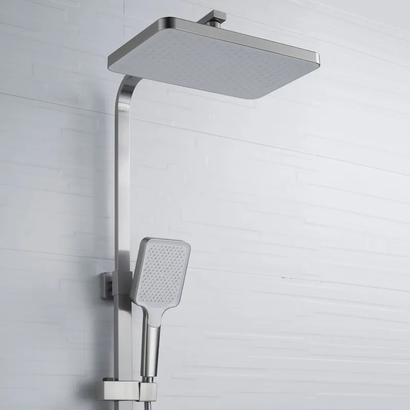 Душевая система Shevanik S7036L, сатин