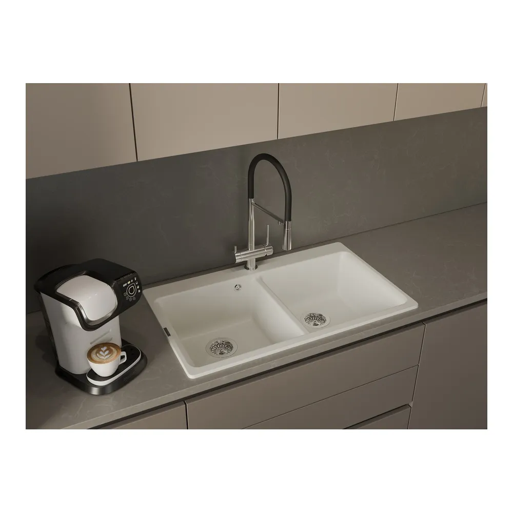 Кухонная мойка Rivelato AXEL X-90-2D, топаз