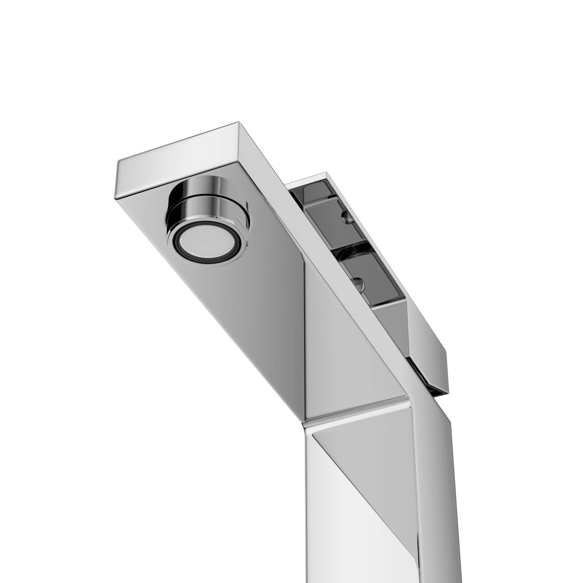 Смеситель для раковины без донного клапана Cezares Slider, хром (SLIDER-LS-01-W0)