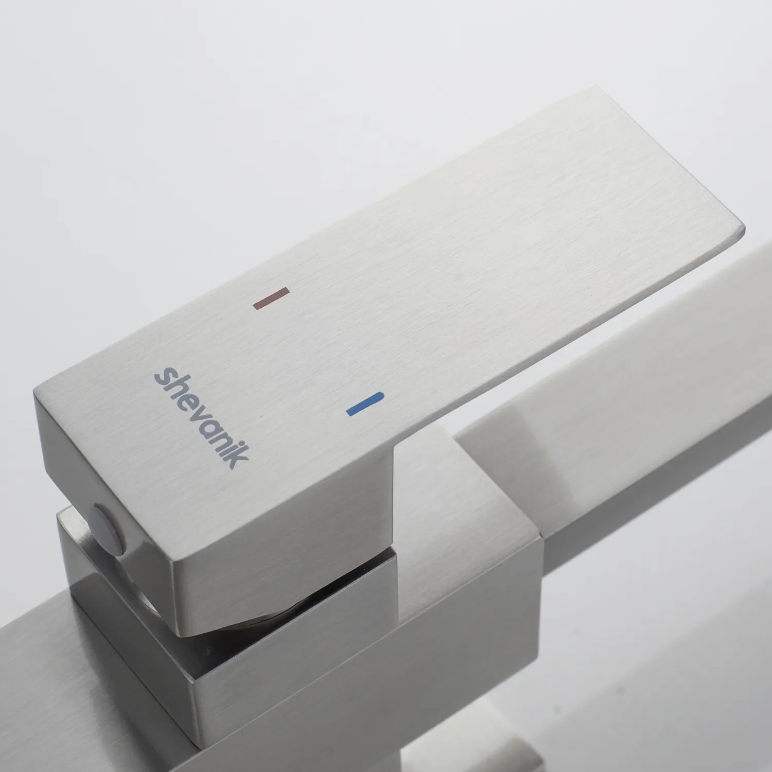 Смеситель для кухни с подключением фильтра Shevanik S148L, сатин