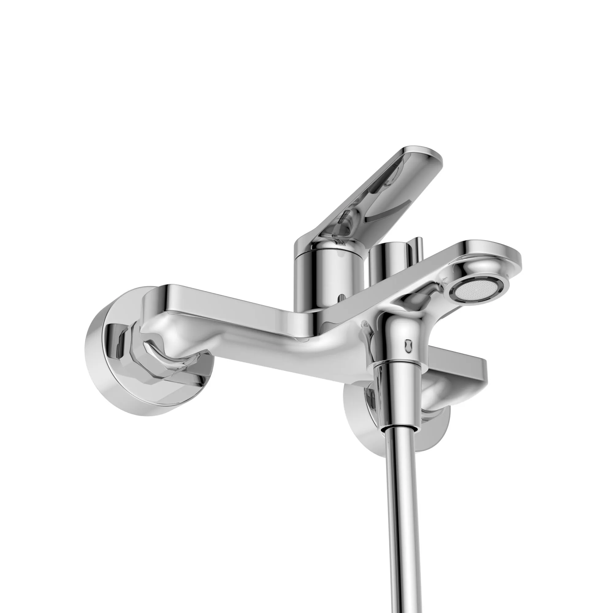 Смеситель для ванны и душа BelBagno Unique, хром (UNIQUE-VASM-CRM)
