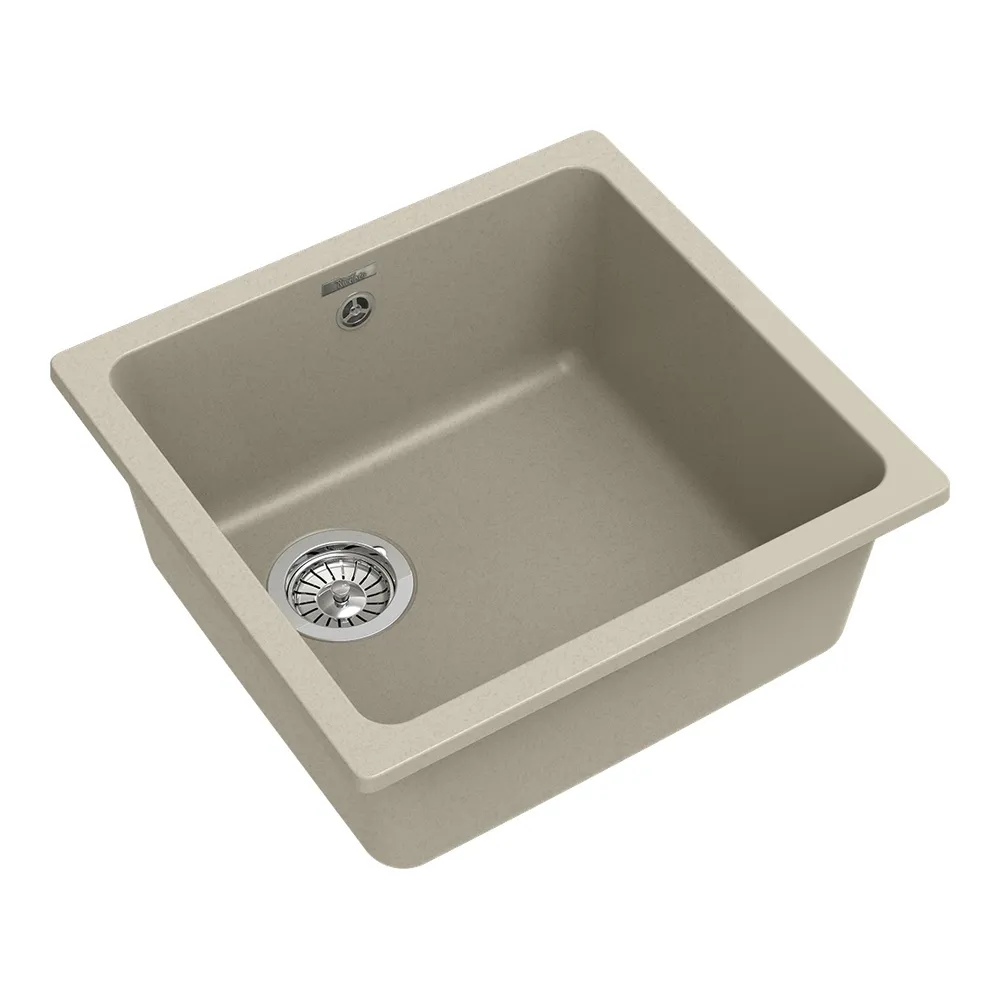 Кухонная мойка Rivelato BERKANA BK-45, темно-бежевый