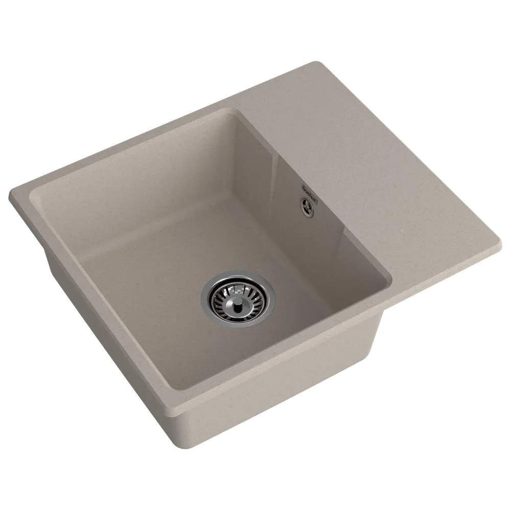 Кухонная мойка GranFest URBAN 658L, песочный