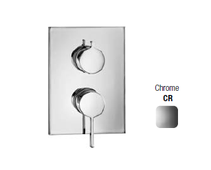 Смеситель для душа Almar Water Control Core, на 2 потребителя, хром (E186572.CR)