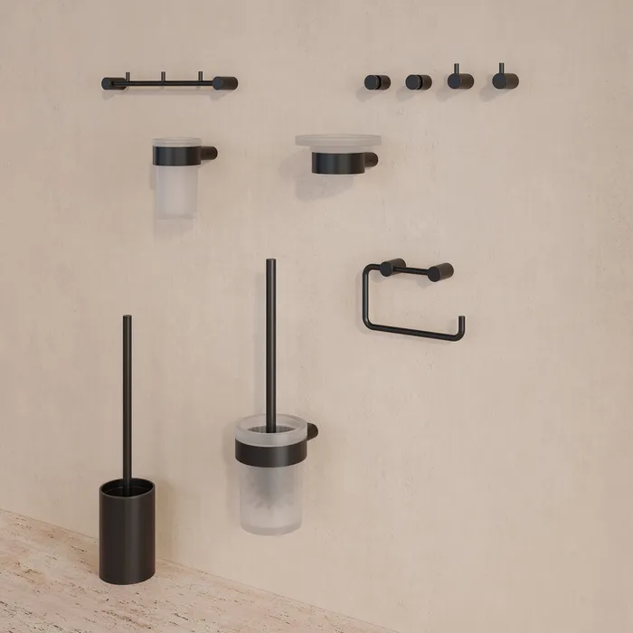 Мыльница, нержавеющая сталь, Petite, черный матовый, IDDIS, PETBLSGi42