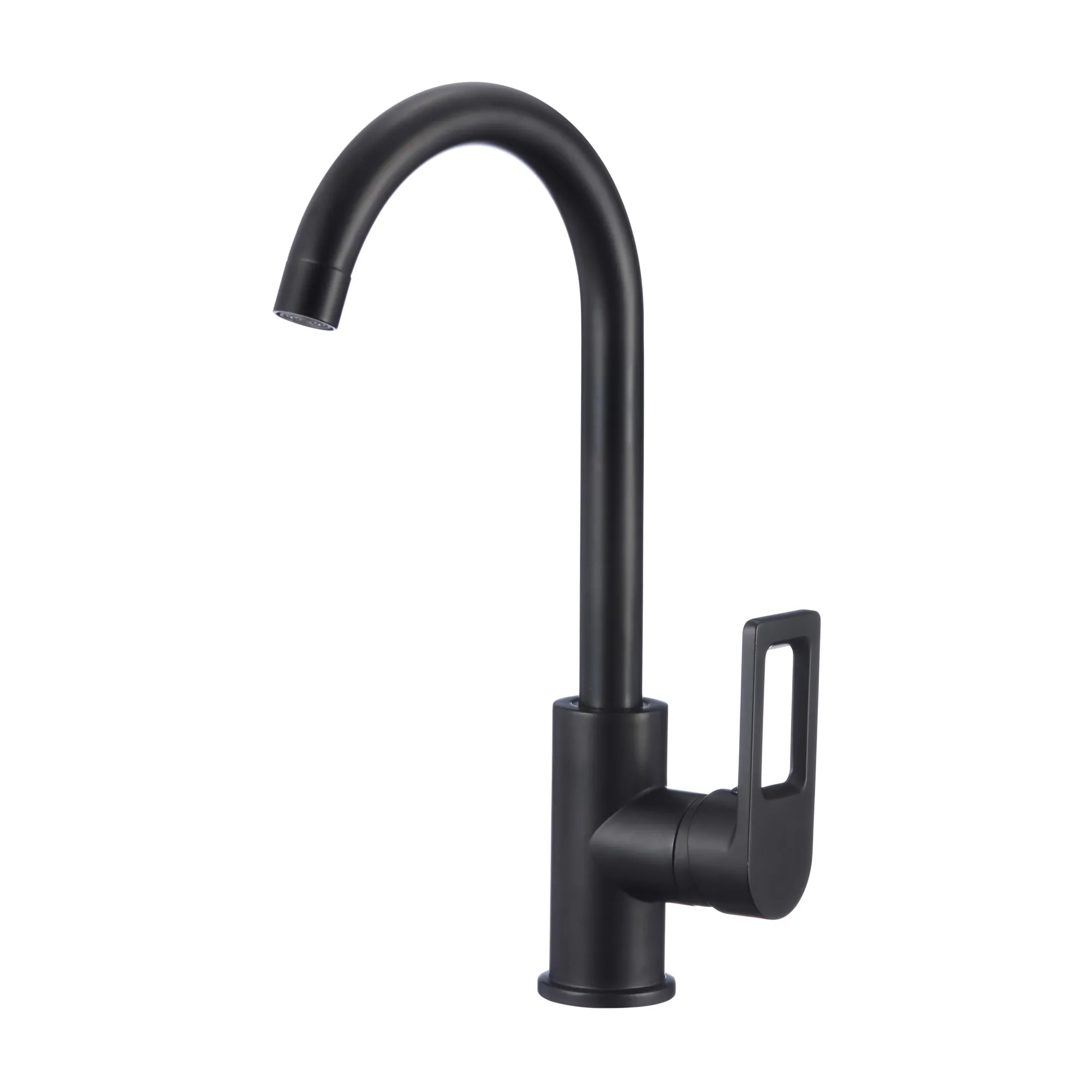 Смеситель для кухни D-Lin D155308-A, черный