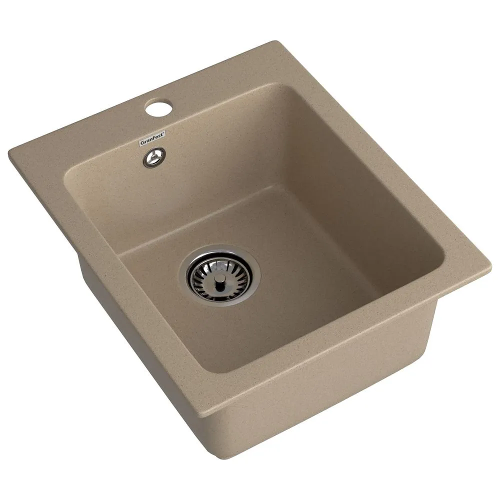 Кухонная мойка GranFest PRACTIK 505, песок