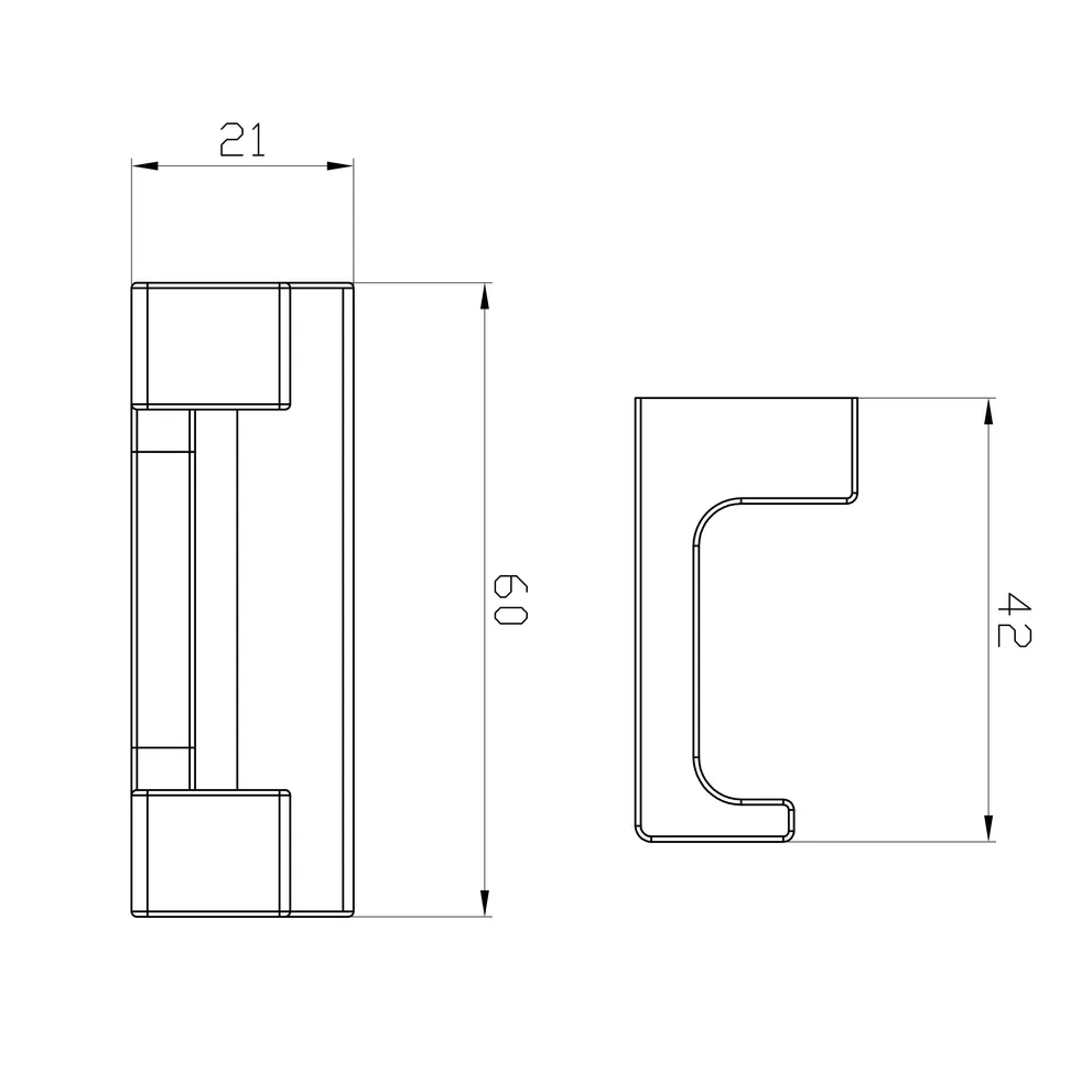 Крючок для ванной комнаты двойной Rav Slezak NIL NLA0102ZK, золото брашированное