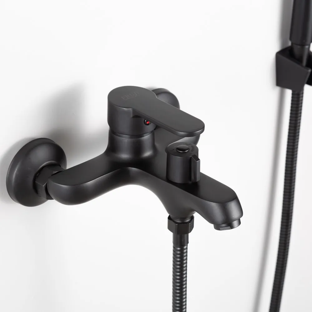 Смеситель для ванны FRUD R32157-6, черный