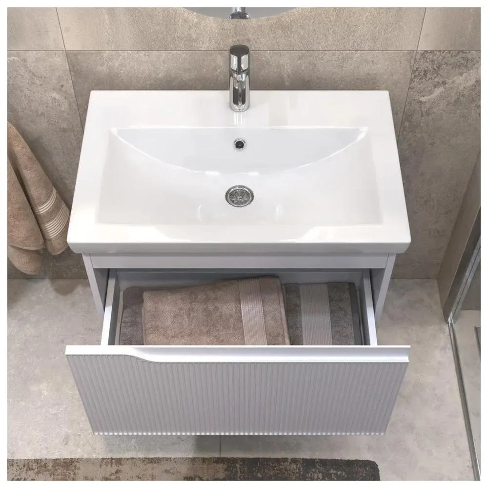 Тумба под раковину подвесная VIGO Neo 340, 70 см