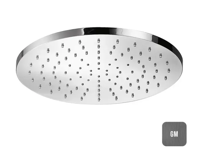 Верхний душ Almar Shower Heads Emotion, 300х300, Brushed PVD Gun Metal (E044040.GM)