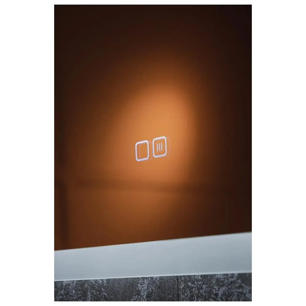 Зеркало Silver Mirrors Stiv-Lite 500х700 - 2 (открытая подсветка, cенсорный выключатель, подогрев)