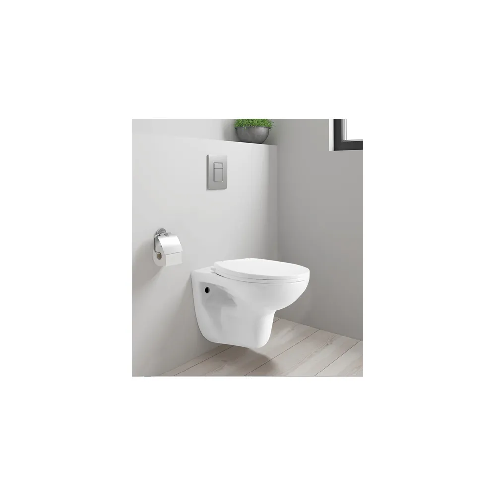 Унитаз подвесной WesnaArt OCEAN 202-OCE12, белый