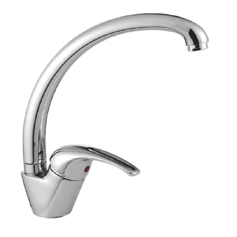 Смеситель для кухни Cron CN4129, хром