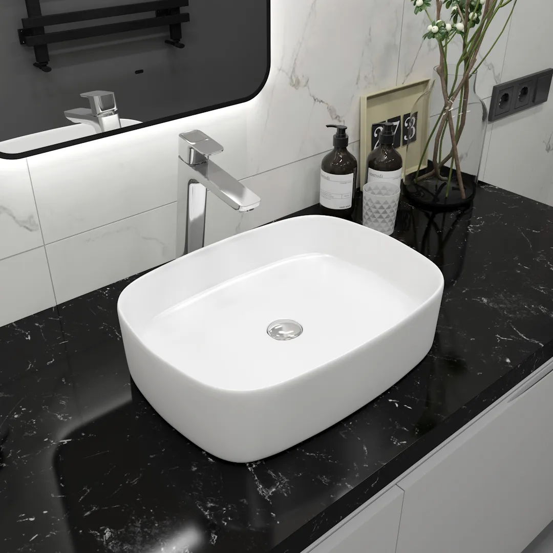 Раковина чаша Maretti FL13NS45-844, белая