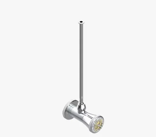 Вентиль THG Hirondelles Gold stamped запорный 1/2", хром (A4L A02 181/S)