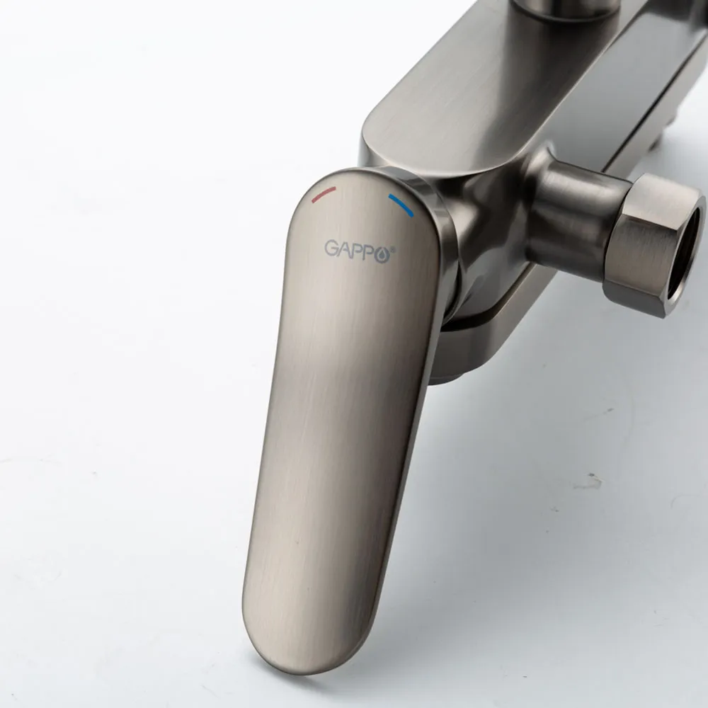 Душевая система GAPPO G2410-9, оружейная сталь