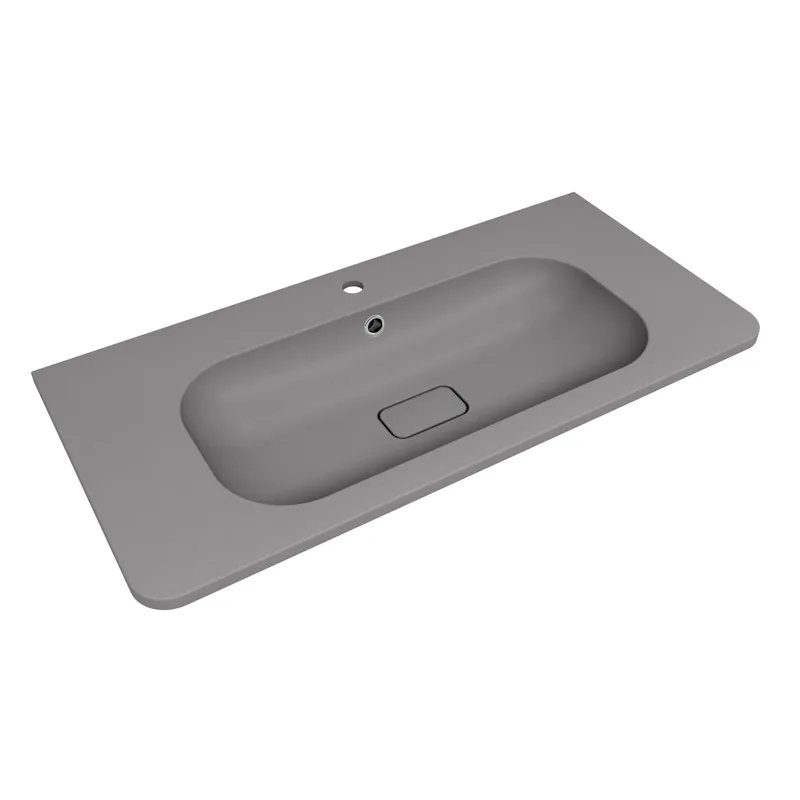 Раковина Florentina Нева 100 см 10.250.01000.307, серый шёлк