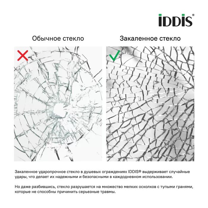 Душевая перегородка IDDIS Slide (SLI8CS1i23)