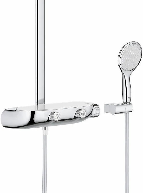 Душевая система Grohe Rainshower SmartControl Mono 26361000 хром/белый