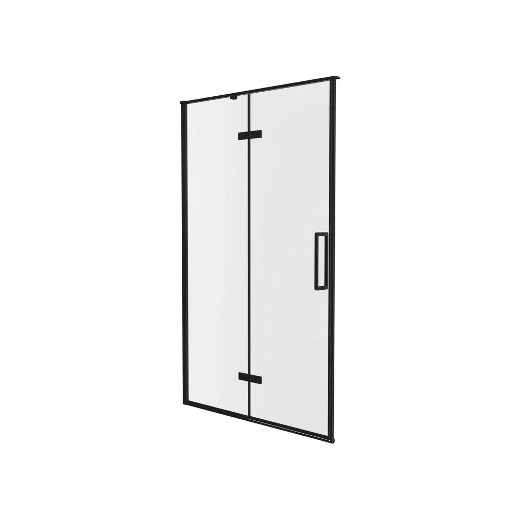 Душевая дверь в нишу Knotlor HDIP120CG0BL 120х200, черный