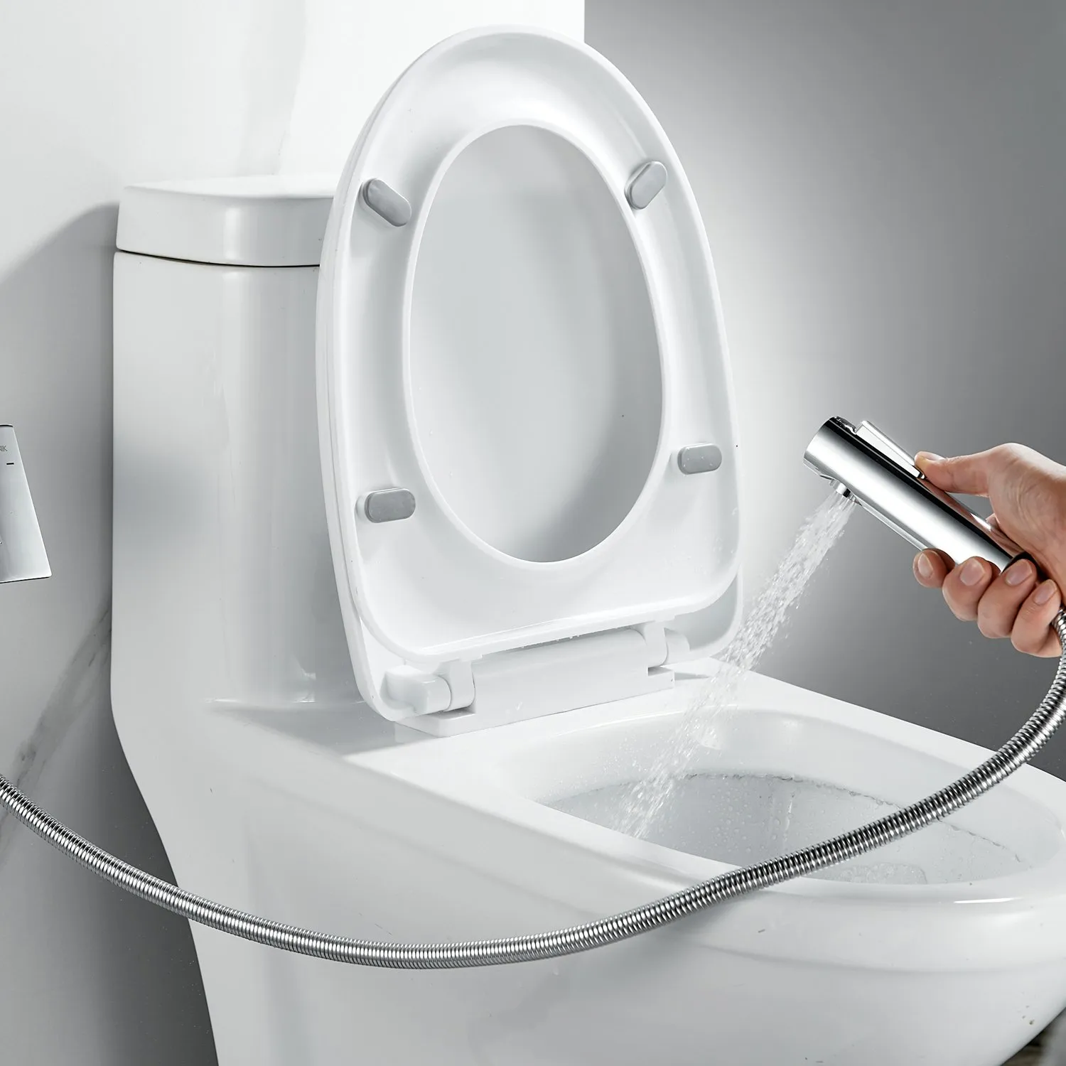 Гигиенический душ со смесителем Shevanik S9605-1, хром