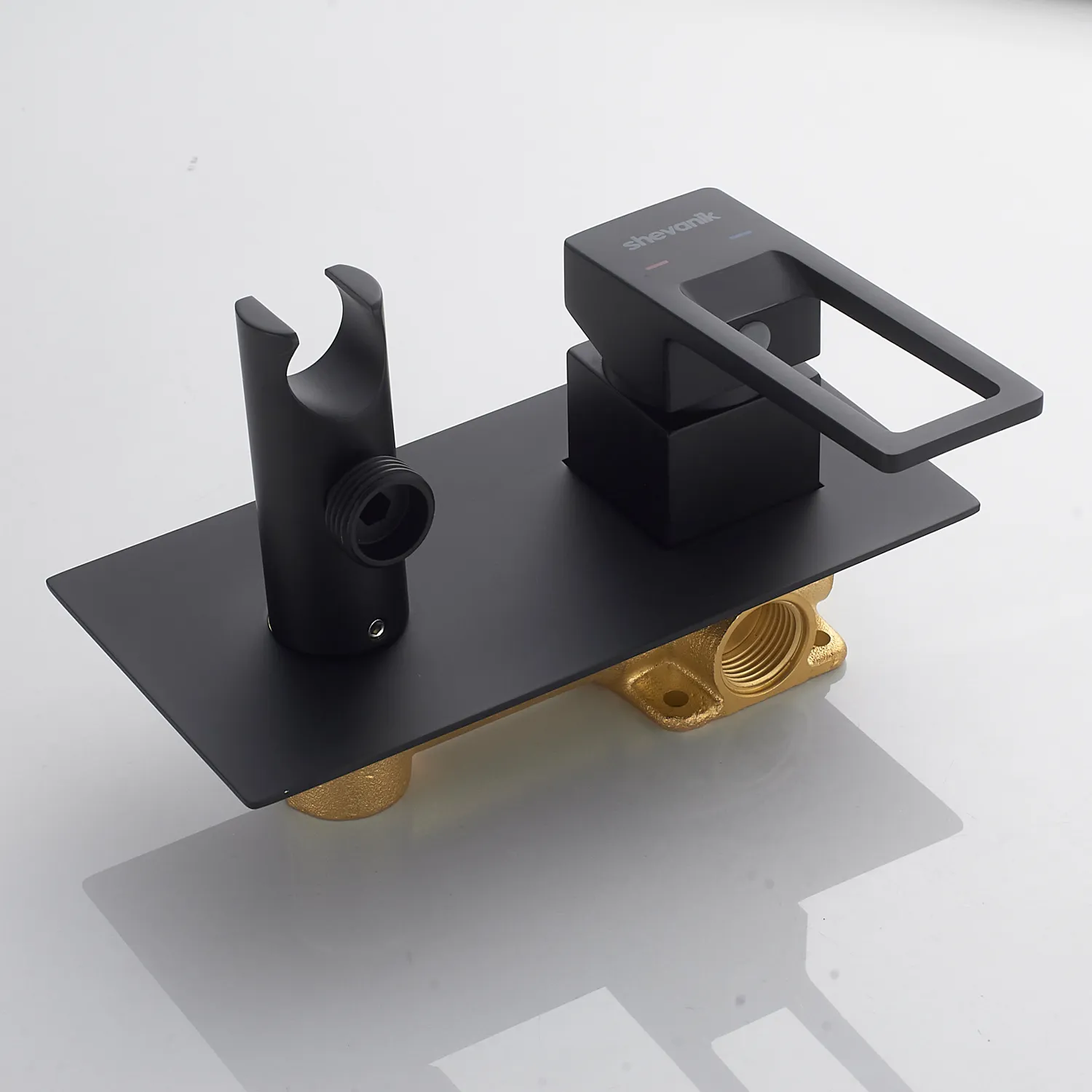 Гигиенический душ со смесителем Shevanik S6805H, черный