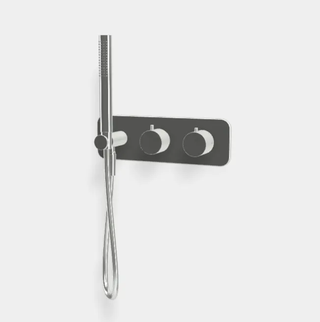 Смеситель для душа Fima Carlo Frattini Fimatherm, на 2 потребителя, хром (F3149WX3CR)