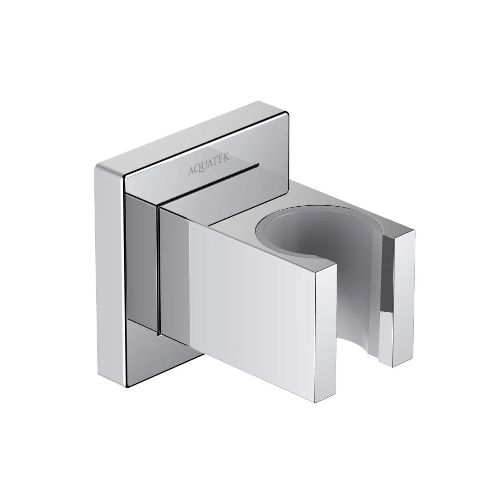 Держатель ручного душа AQUATEK, хром AQ2401CR