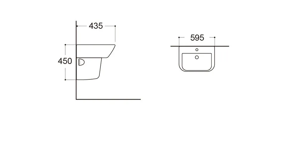 AQ5441-00 полупьедестал 300*240*340