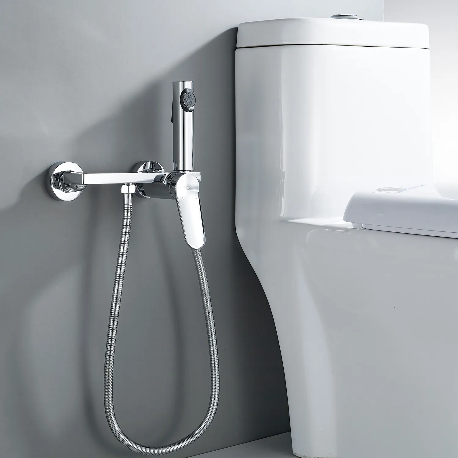 Гигиенический душ со смесителем Shevanik S4305-1, хром