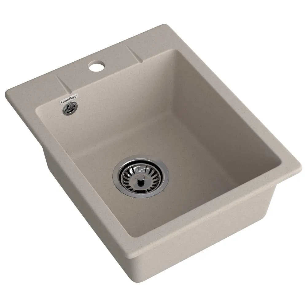Кухонная мойка GranFest URBAN 240, песочный