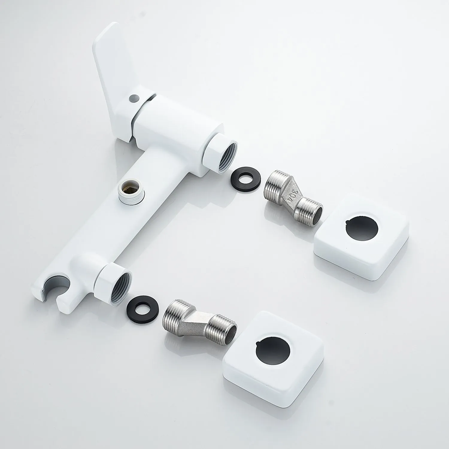 Гигиенический душ со смесителем Raffine F0599C-1, белый