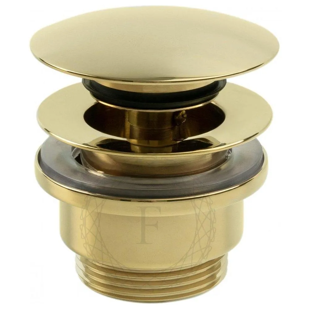 Донный клапан для раковины FILARETE FL75GO, золото