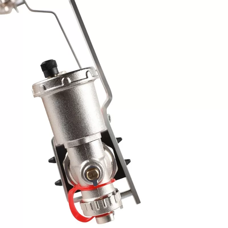 Коллектор Rommer 1"x3/4" на 4 контура с расходомерами в сборе (нерж. сталь) (RMS-1210-000004)