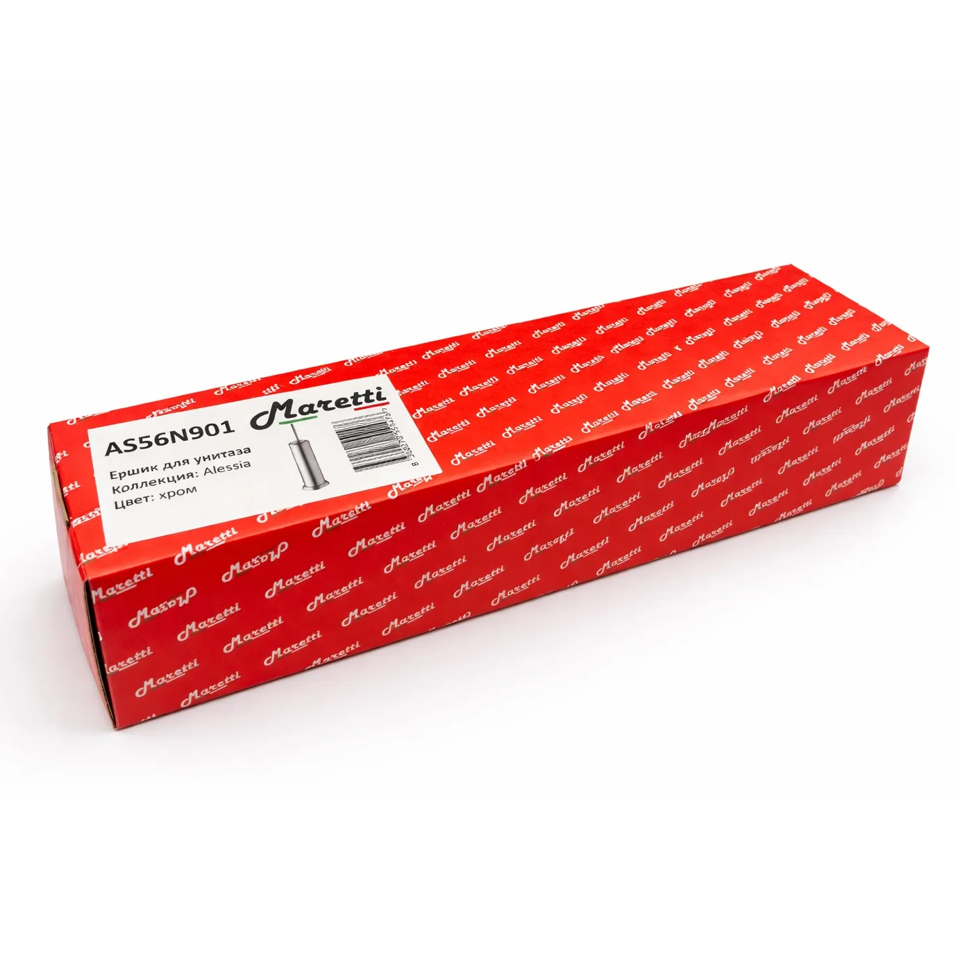 Ершик для унитаза напольный Maretti Alessia AS56N901, хром