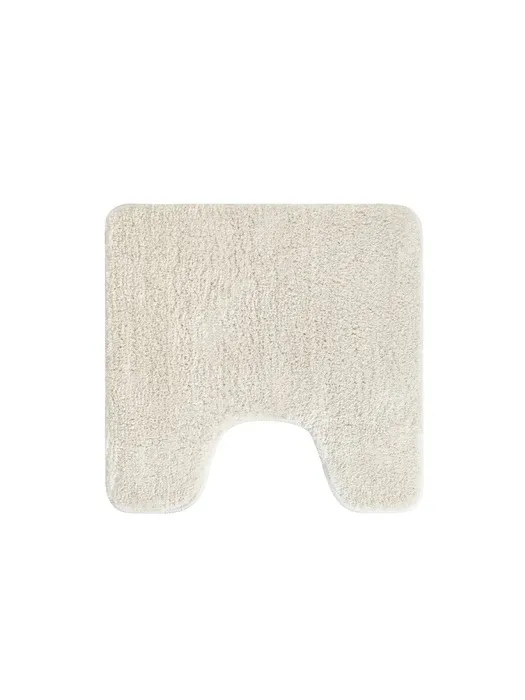 Коврик для ванной комнаты с вырезом, 50х50, микрофибра, бежевый, IDDIS, BTLT01Mi12