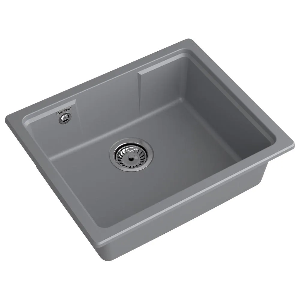 Кухонная мойка GranFest URBAN 4555, темно-серый