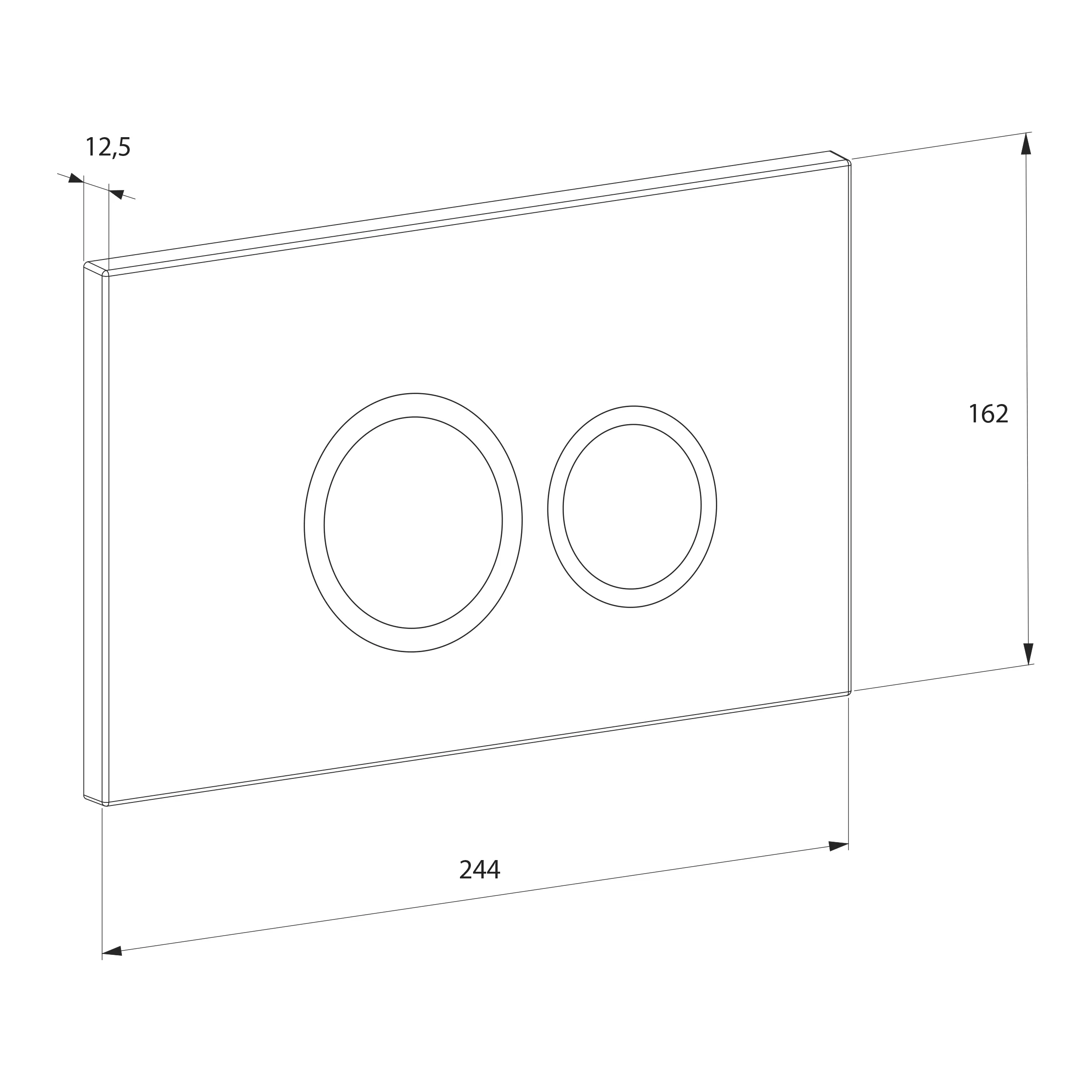 Комплект DK Унитаз подвесной безободковый (торнадо) DT1436516, Инсталляция DI8050127, Клави смыва DB1529001, белый (DS1431621)