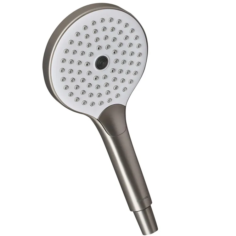 Ручной душ Splendy Sense C 130 никель брашированный/белый (SC21713R3NBW)