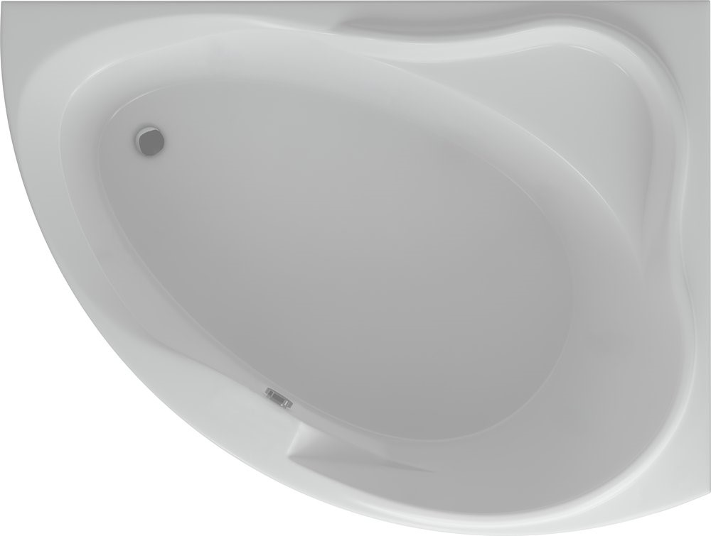 Акриловая ванна АКВАТЕК Альтаир 160х120 (правая, с фронтальным экраном, без гидромассажа) ALT160-0000047