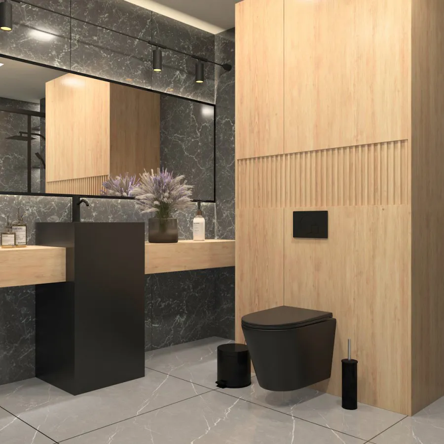 Унитаз подвесной Maretti Florenza безободковый с микролифтом, FL10PBM97-560, черный