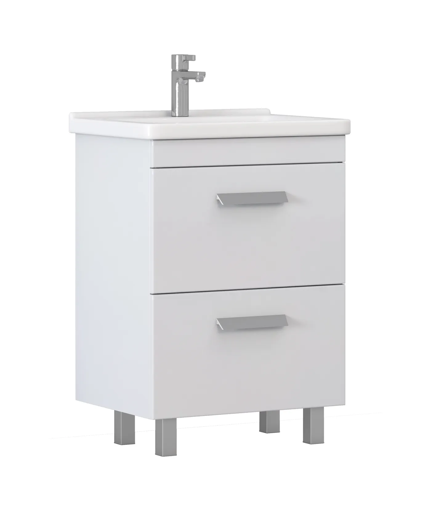 Тумба под раковину напольная VIGO Nova tn.NOV.MIR.70.2Y, 70 см