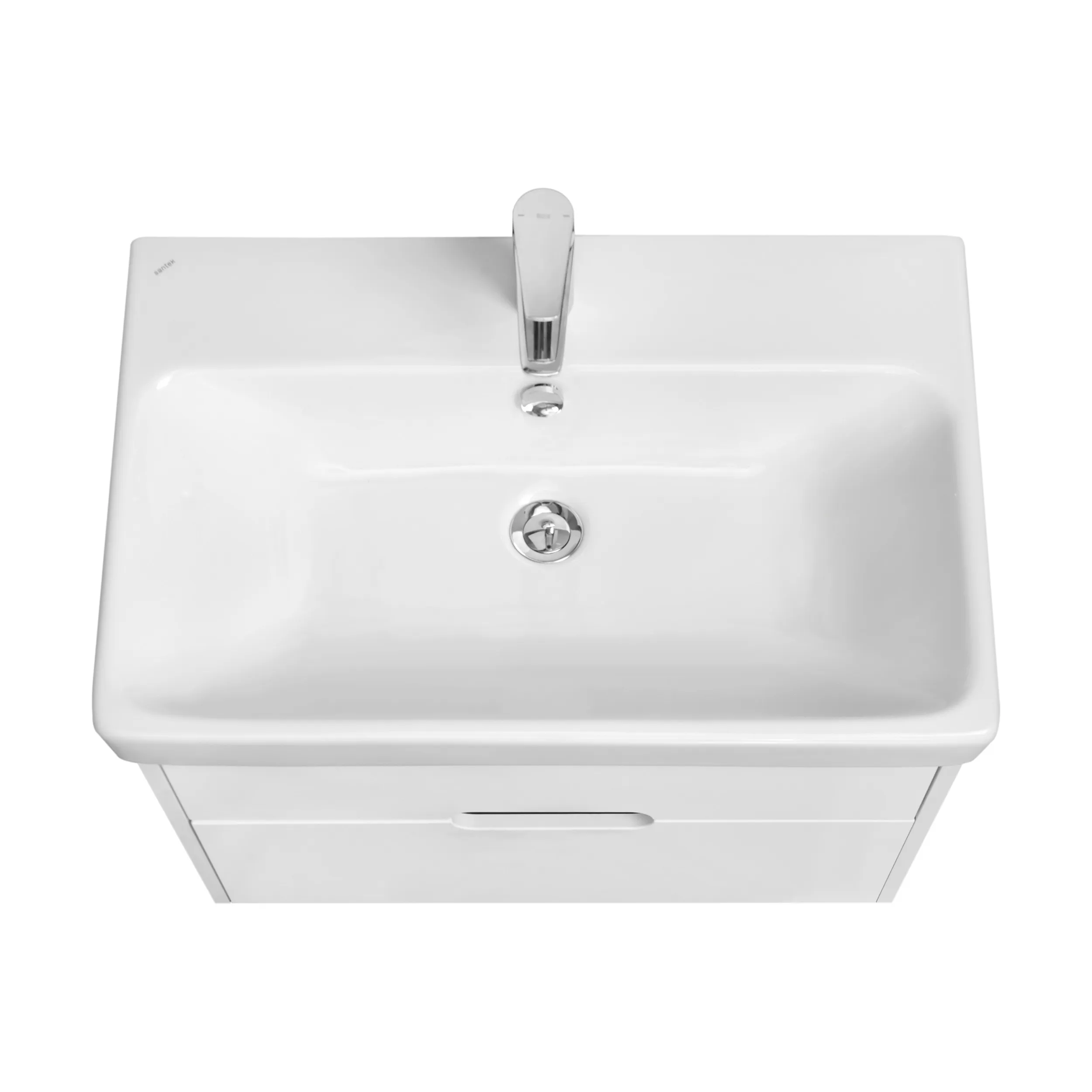 1A2543K0OL010 Набор AQUATON: 1A254301OL010 Тумба-умывальник Оливия 70 Белый матовый/ 1WH501628 Раковина Адриана 70