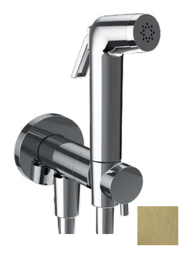 Гигиенический душ Almar Shut Off, High Brass Brushed PVD (E136009.HB)