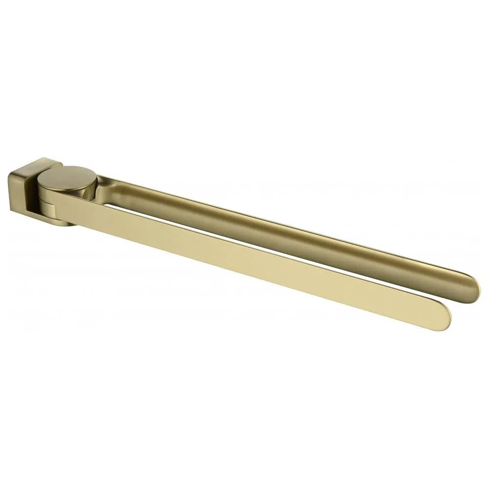 Полотенцедержатель двойной Grocenberg AC0055MG, матовое золото