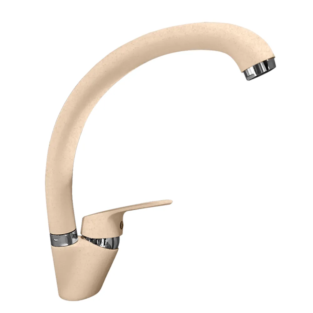 Смеситель для кухни GranFest 3323, песочный